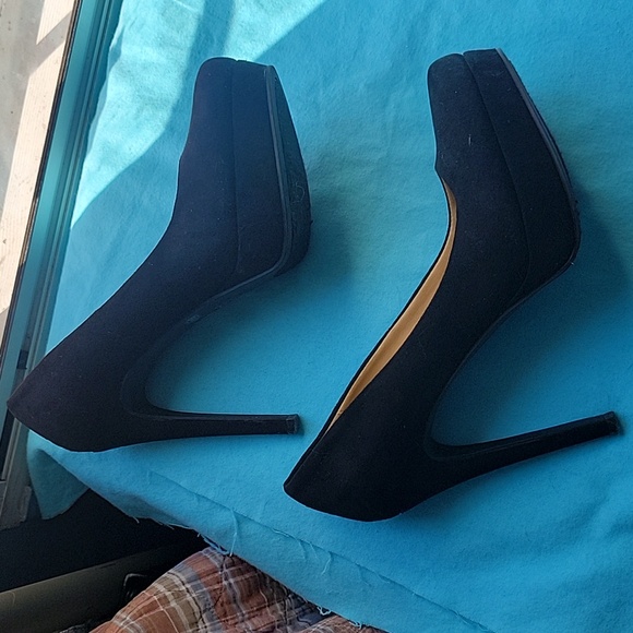 Chinese Laundry Black High Heels Size 9.5 - Picture 2 of 4